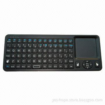 Wireless Bluetooth Keyboard, Made of ABS Material